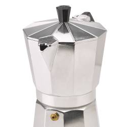 Cafetera Expresso Cocina&Bazar 9 Tazas Gris