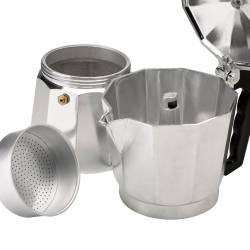 Cafetera Expresso Cocina&Bazar para 6 Tazas Gris