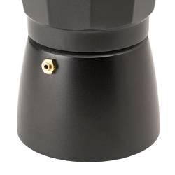 Cafetera Expresso Cocina&Bazar para 6 Tazas Negra