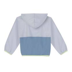 Campera Infantil Rompeviento Izzy Lila y Azul Talle 10