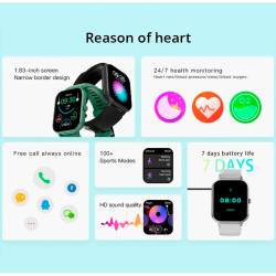 Smart Watch Colmi P20 Plus Gris