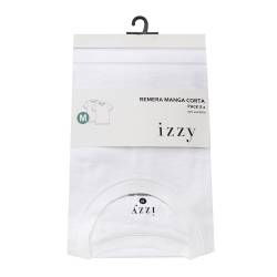 Pack x2 Remeras Hombre Izzy Blancas Talle XL