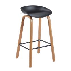 Banqueta Blackpool Negra x 4 Unidades