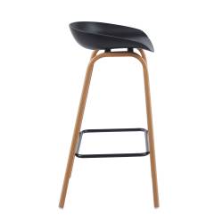 Banqueta Blackpool Negra x 4 Unidades