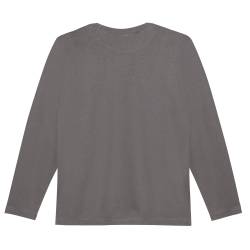 Remera Teen Engers Manga Larga Estampada Gris Talle 12