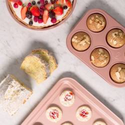 Set 4 Moldes Classic Antiadherente Ilko Rose