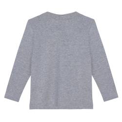 Remera Bebe Engers Manga Larga Estampada Gris Talle 36