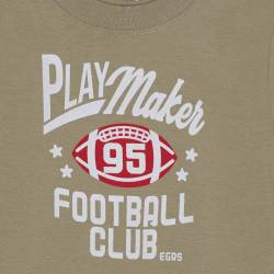 Remera Bebe Engers Manga Larga Estampada Beige Talle 36