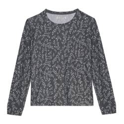 Pijama Mujer Print Gris Talle 42