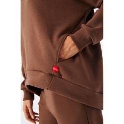 Buzo Mujer Hanes Largo Tostado Talle M