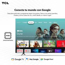 Tv 55" TCL 4K UHD Google 55C655A-F