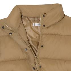 Campera Mujer Padded Corta Izzy Camel Talle 42