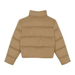 Campera Mujer Padded Corta Izzy Camel Talle 42