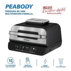 Freidora de Aire Peabody 7 Lts PE-AFG03N