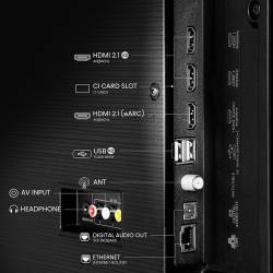 Tv 65" Hisense QLED 4K UHD Google 9165Q6N