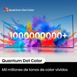 Tv 65" Hisense QLED 4K UHD Google 9165Q6N