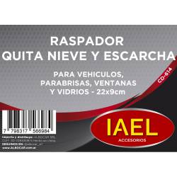 Raspador Quita Nieve y Escarcha Iael