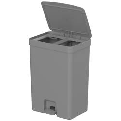 Cesto de Residuos OU Trium 30 Lts Gris