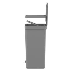 Cesto de Residuos OU Trium 30 Lts Gris