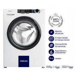 Lavarropas Drean Carga Frontal 6 Kg LFDR0606LB0