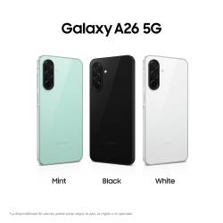 Celular Samsung A26 5G 256GB Blanco