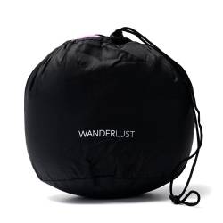 Almohada de Viaje Wanderlust 33x28 Negra