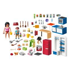 Juego Cocina Familiar 129 Piezas Playmobil