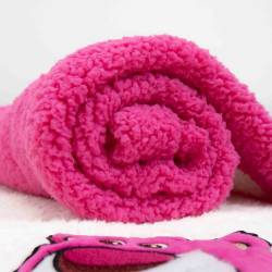 Manta Sherpa con Aplique 180x130 Lotso