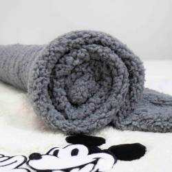 Manta Sherpa con Aplique 180x130 Mickey