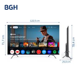 Tv 55" BGH 4K UHD Google PNE040302