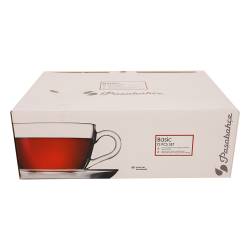 Juego de Tazas con Plato x6 Unid. Pasabahce 0,238