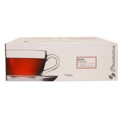 Juego de Tazas con Plato x6 Unid. Pasabahce 0,238