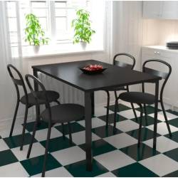 Silla Milano Negra Dielfe x 2 Unidades
