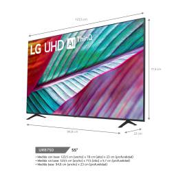Tv 55" LG 4K UHD WebOS 55UR8750PSA