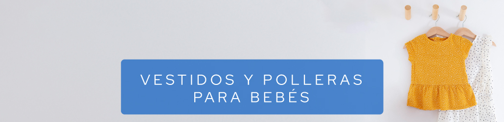 Vestidos y polleras para bebs