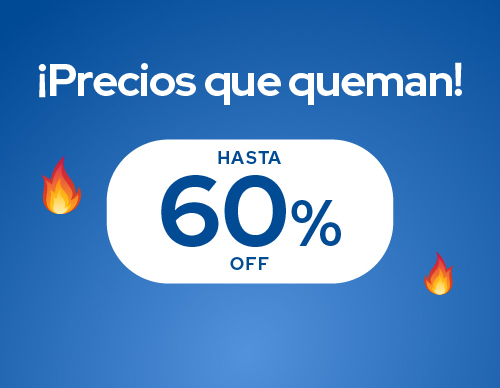 Hasta 60%