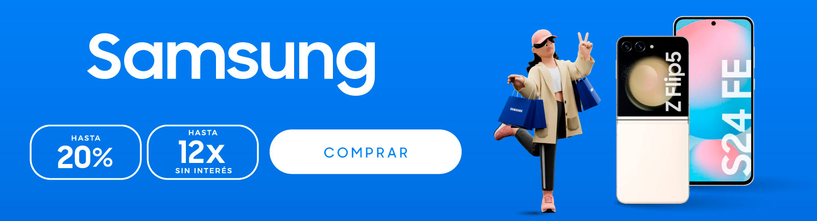 Samsung AON Hasta 20% y hasta  12CSI