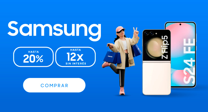 Samsung AON Hasta 20% y hasta 12CSI