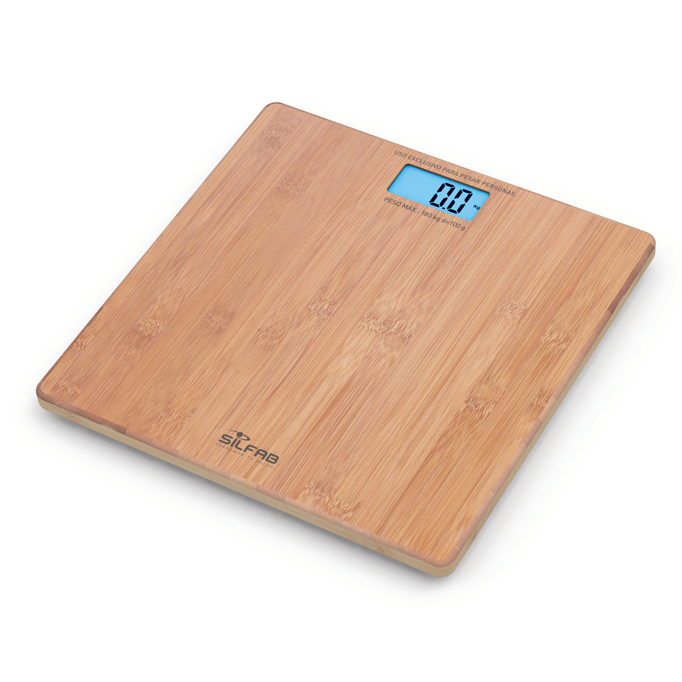 Balanza de baño Silfab Electrónica Bamboo BE207 