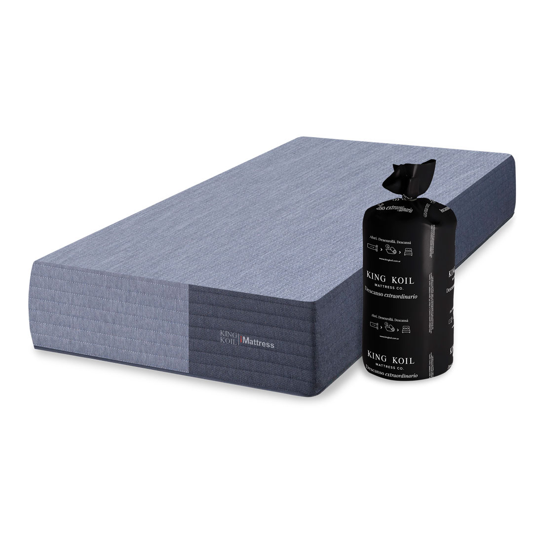 Colchón de Espuma 1 Plaza 80x190 G24 King Koil