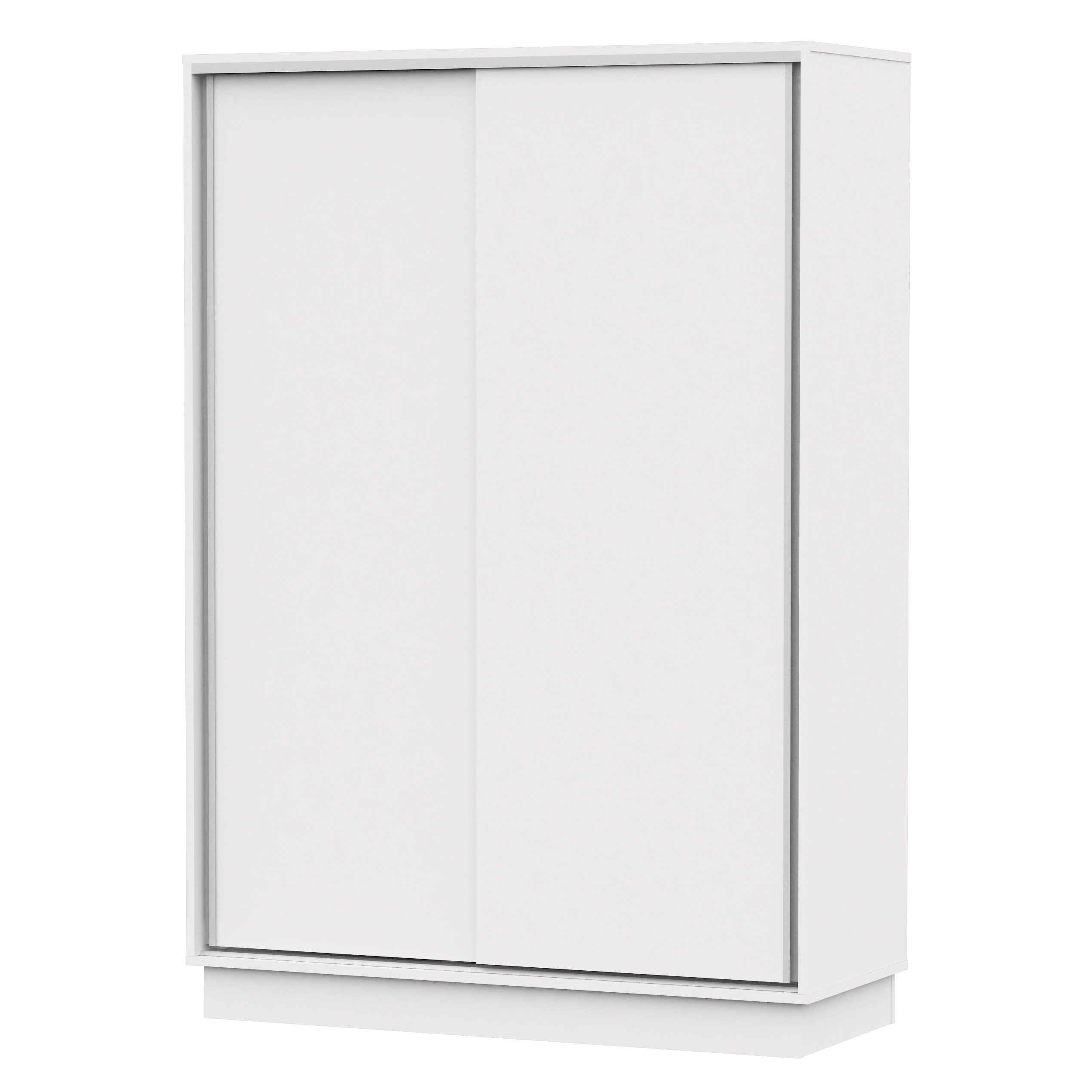 Placard Dielfe 2 Puertas 2 Cajones Blanco PE135-B