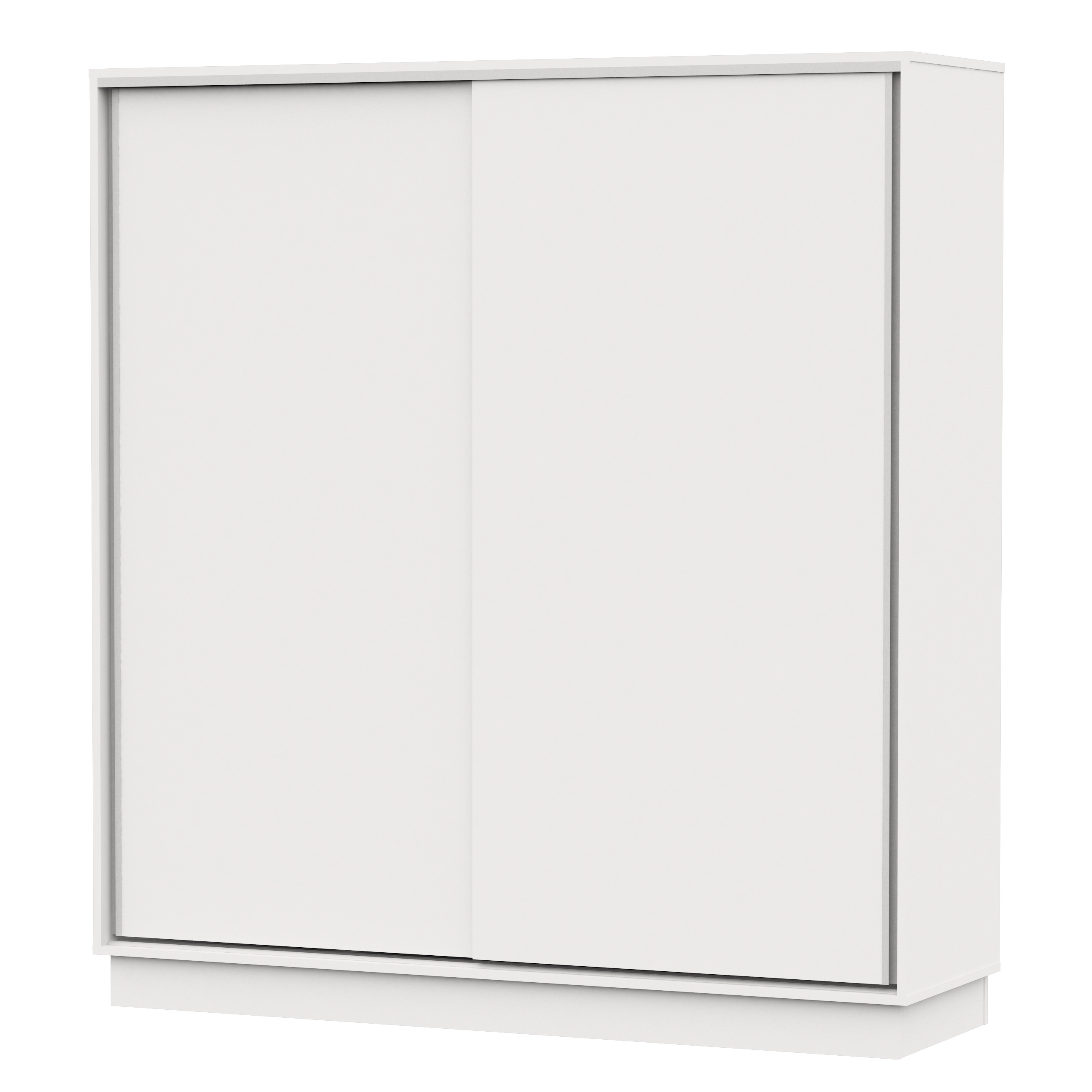 Placard Dielfe 2 Puertas 2 Cajones Blanco PE180-B