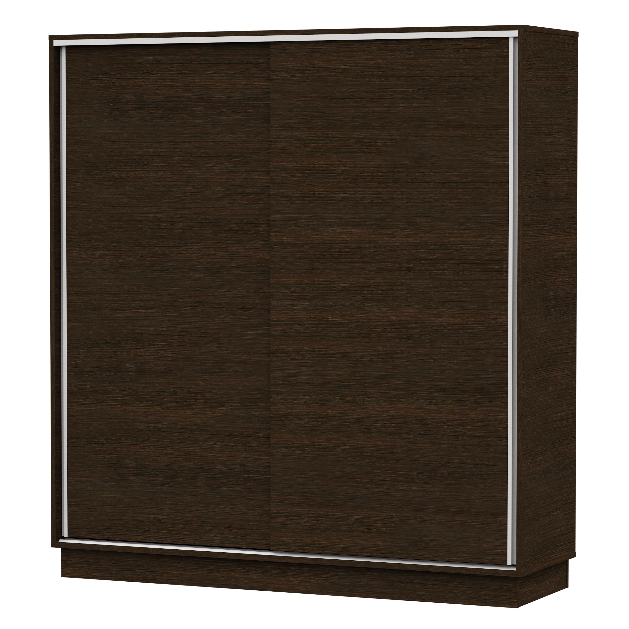 Placard Dielfe 2 Puertas 2 Cajones Wengue PE180-W