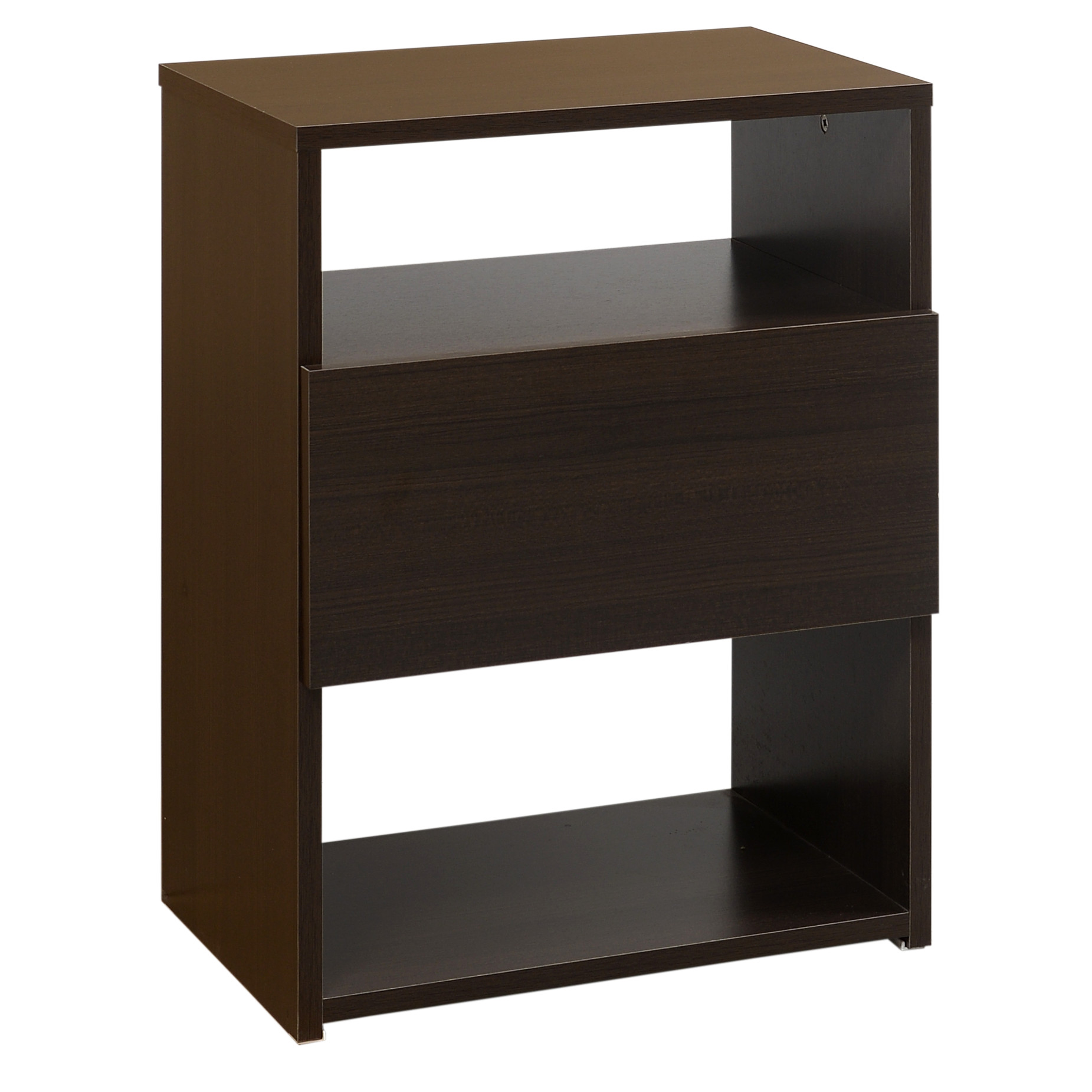 Mesa de Luz Dielfe 1 Cajón Wengue