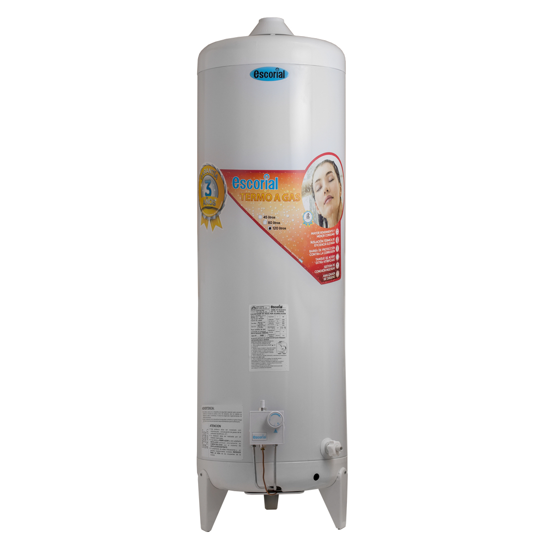 Termotanque a Gas Escorial 120 Lts