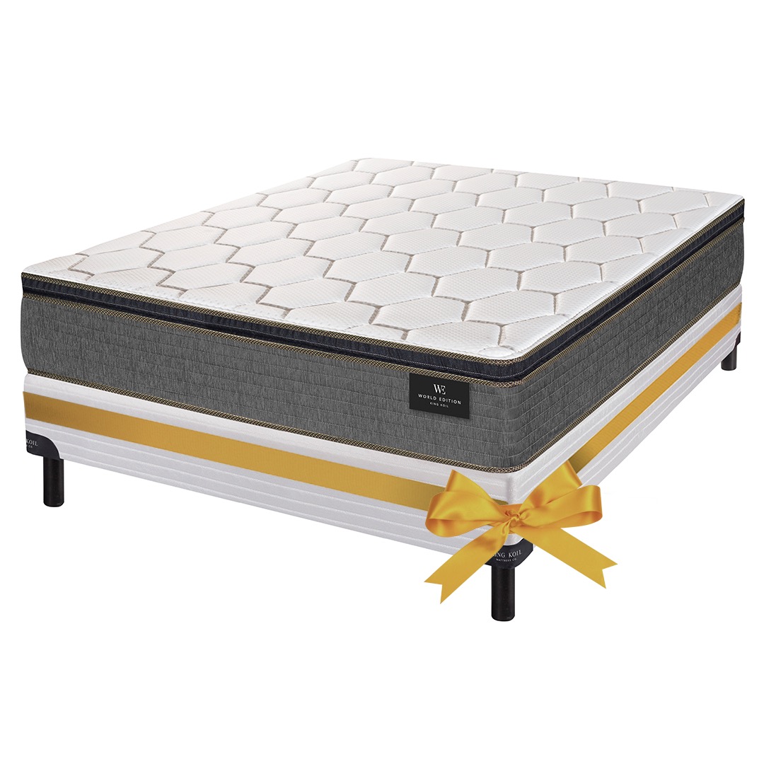 Conjunto de Resortes 2 Plazas 140x190 Prisma King Koil