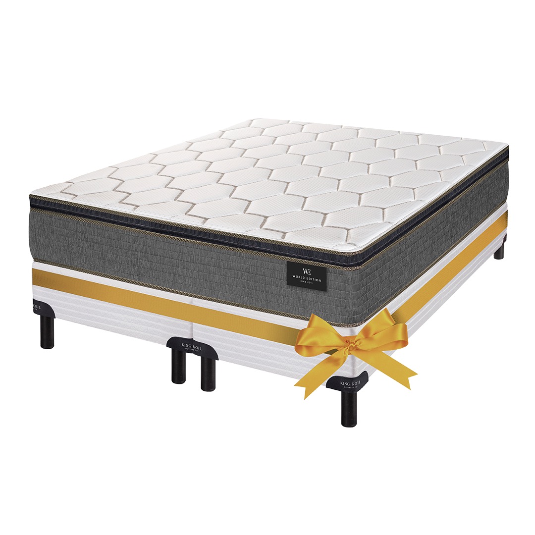 Conjunto de Resortes King Size 200x200 Prisma King Koil 