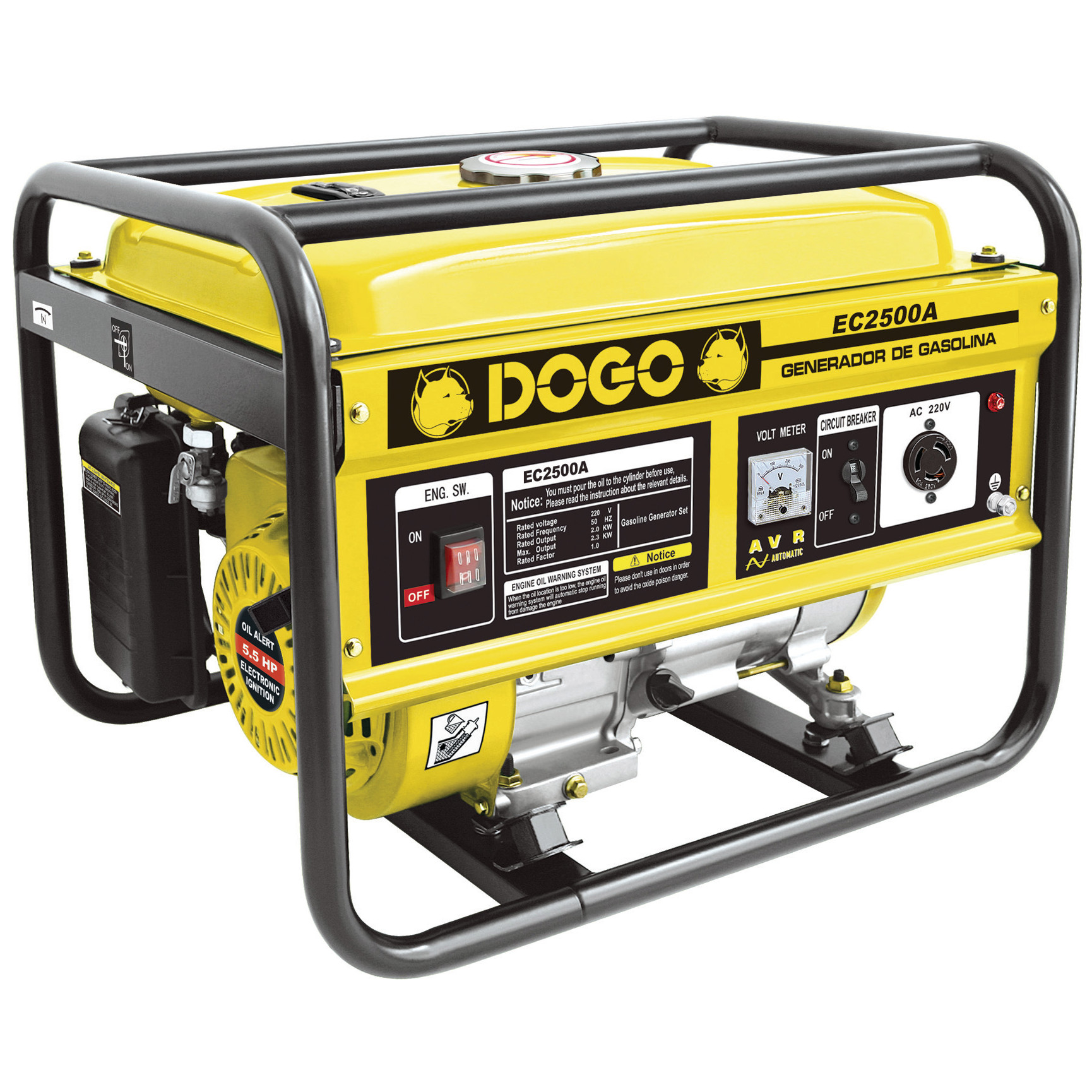 Generador de Nafta Dogo 5,5Hp