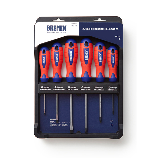 Juego de Destornilladores Bremen 6 Piezas