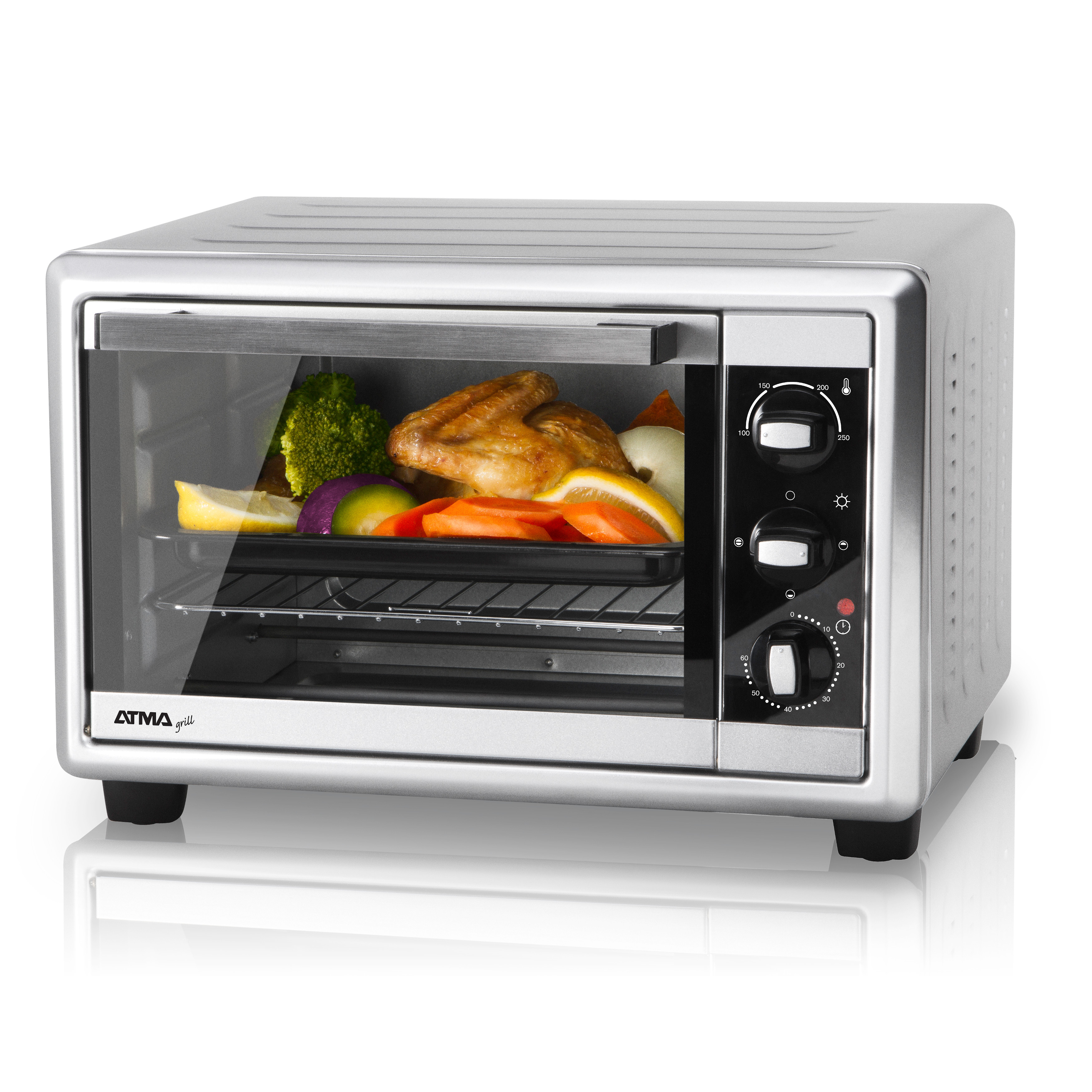 Horno Eléctrico Mecánico Atma 17 Lts HG1722P